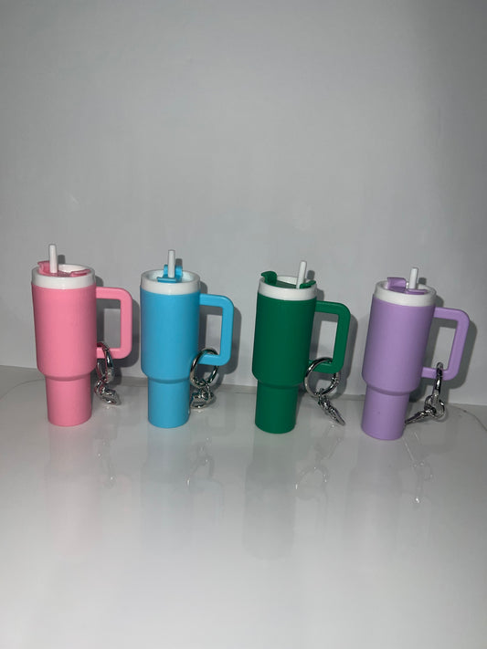 Mini tumbler keychains