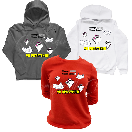 Dispatch Hoodies "911 dispatcher ghost"