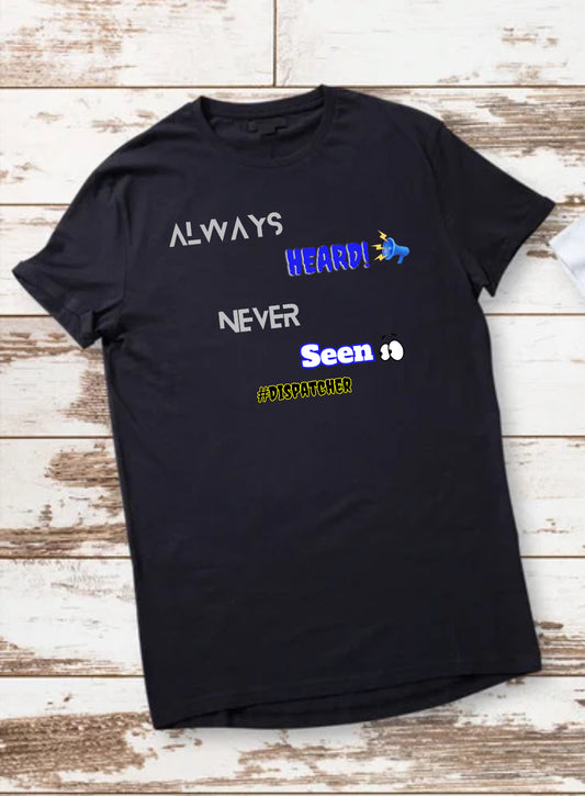 Dispatch T-shirts "Always seen never heard" 2